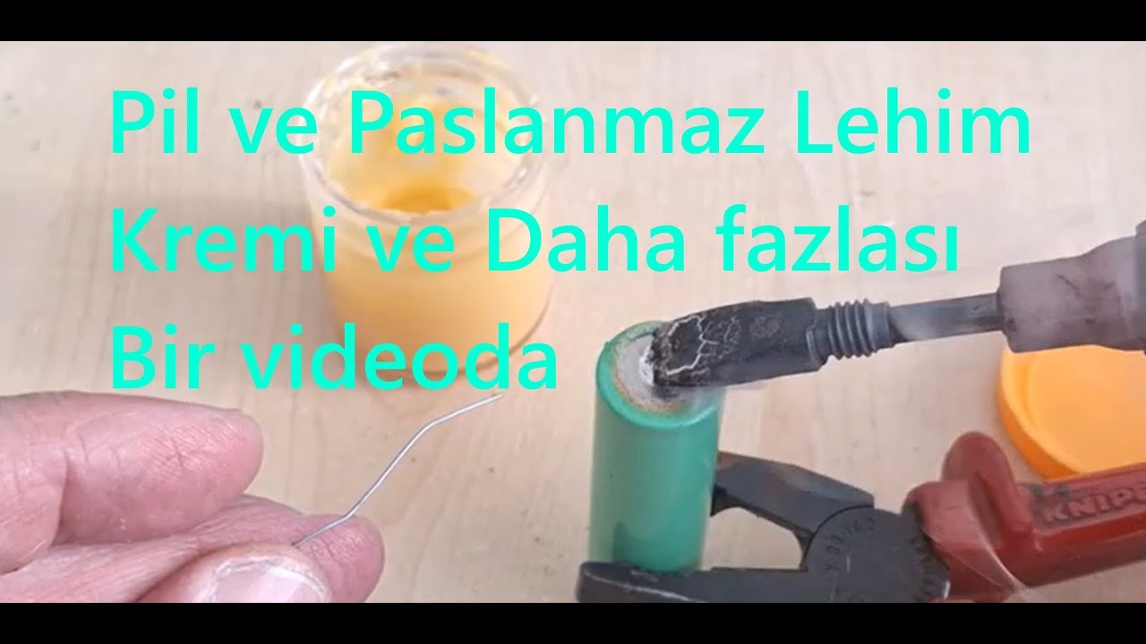 Çinko Klorür Krem Şeklinde ve daha fazlası çok işine yarayacak üç uygulama bir videoda