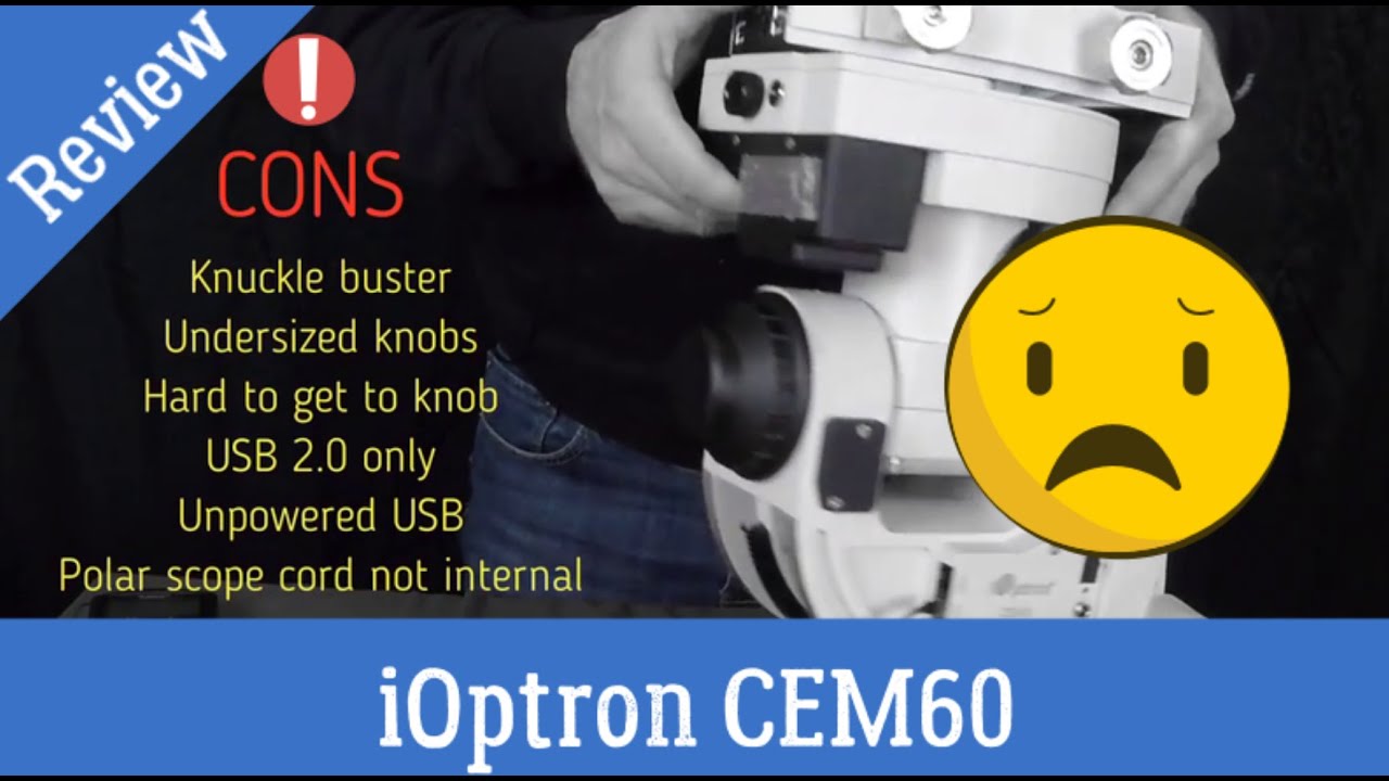 **Roswell Astronomy Remastered** Product Review - iOptron CEM60 (11/25/18)