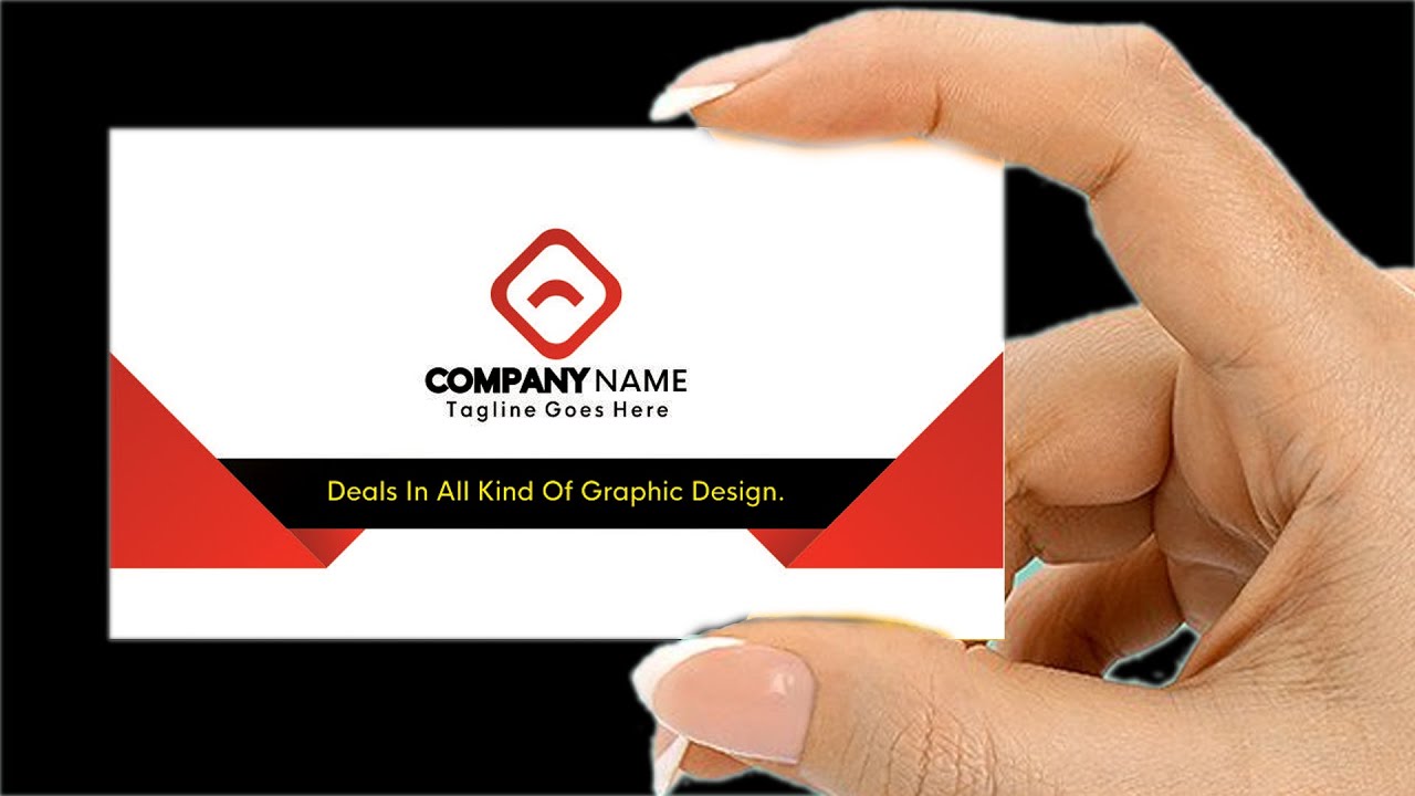 How To Create A Business Card Design In Corel Draw - Corel Draw Tutorials