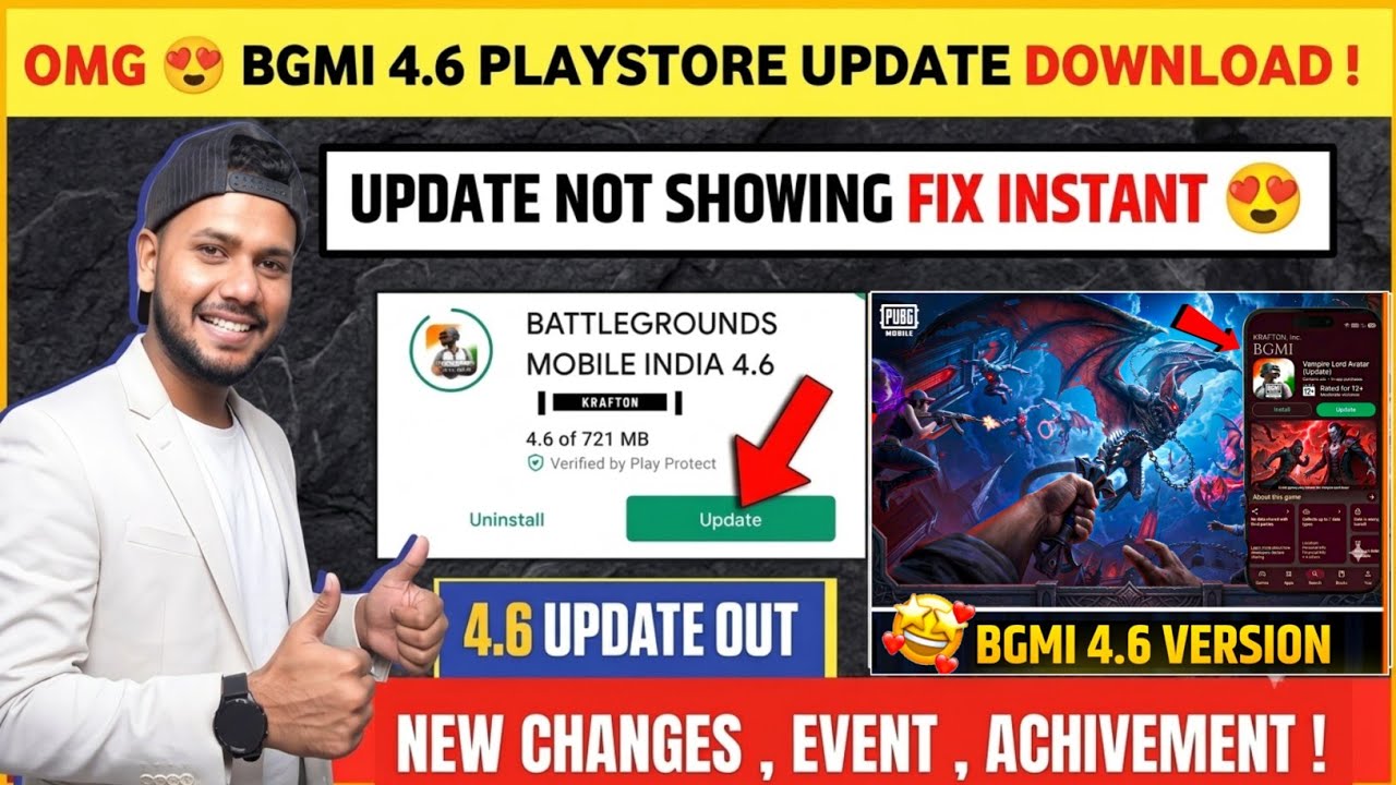 BIG CHANGES 🤩 Bgmi 4.6 Update Download | Bgmi New Update | How to Update Bgmi 4.6 | Bgmi Update 4.6
