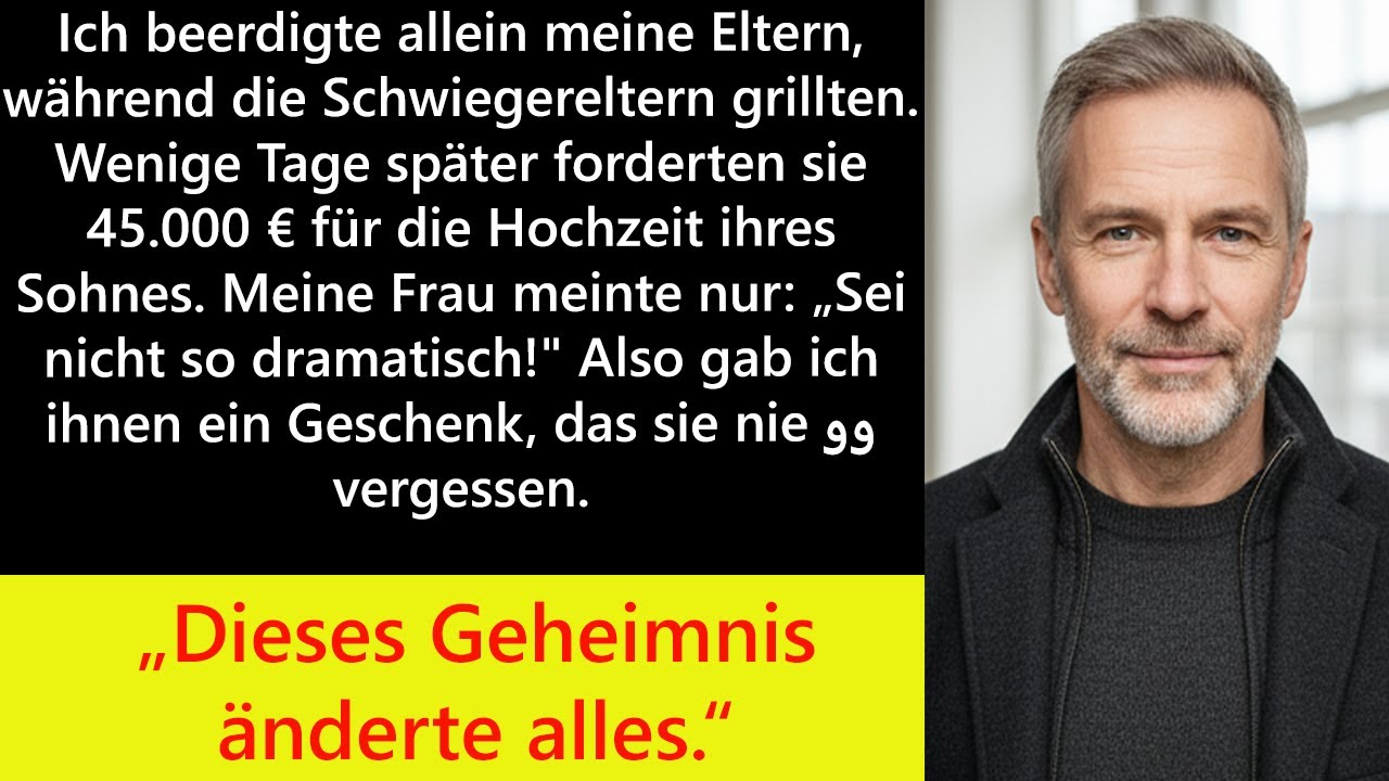 „Keine Spur bei der Beerdigung – aber 45.000 € Forderung für die Hochzeit“