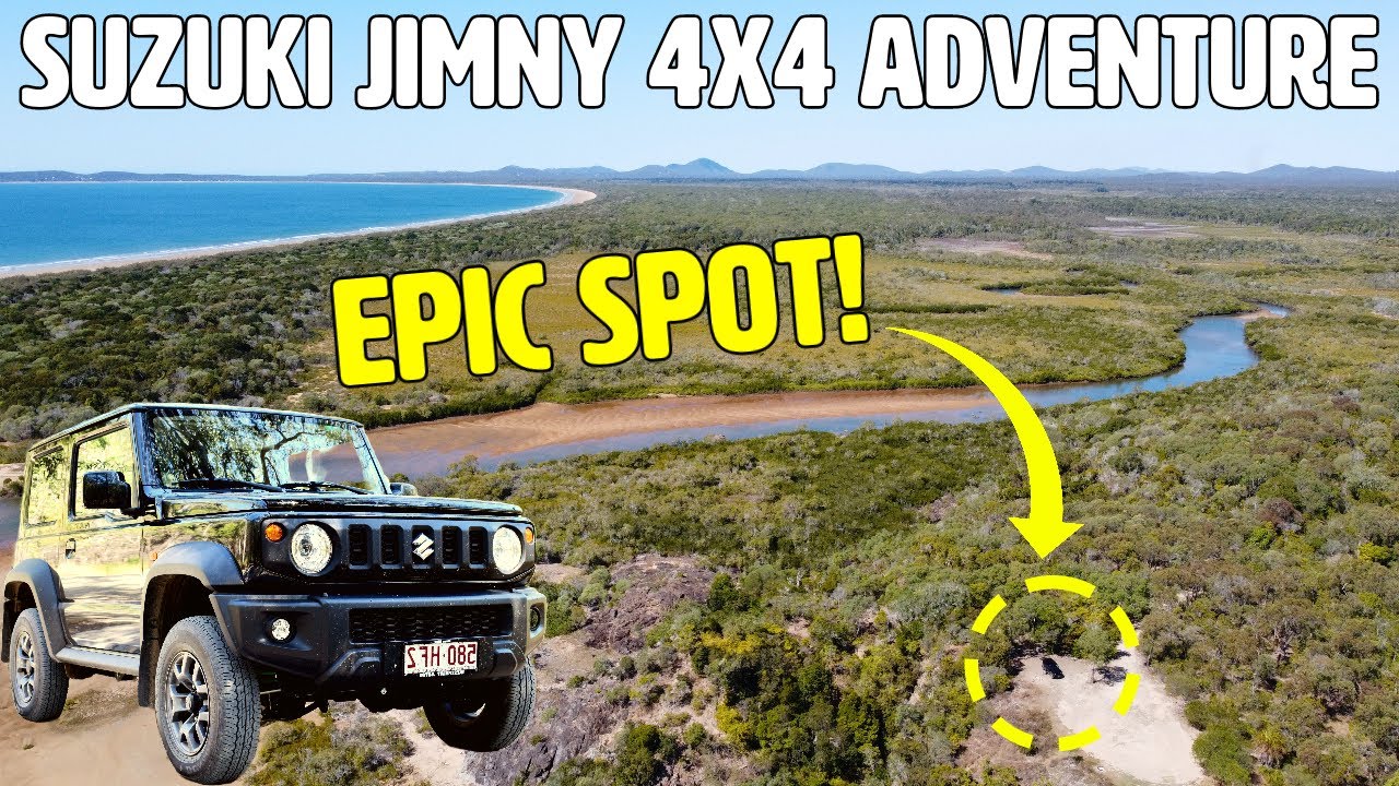 Путешествие по бездорожью на внедорожнике Suzuki Jimny JB74 || Однодневная поездка на внедорожник...