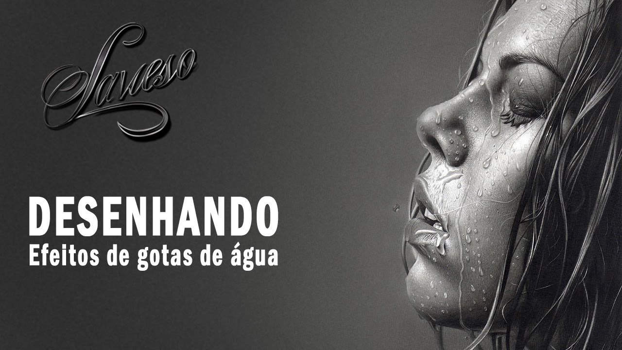 Desenhando efeito de água - Charles Laveso