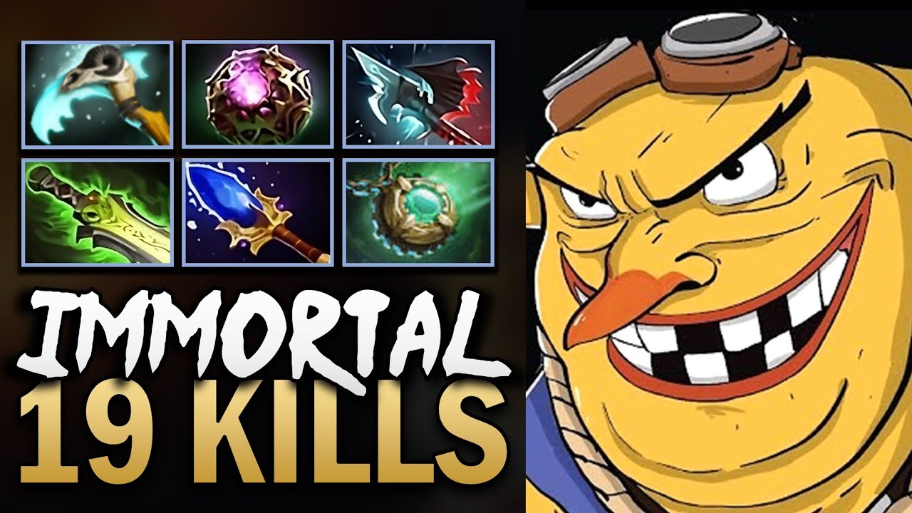 Techies Gameplay with 19 Kills and Scythe - Dota 7.40