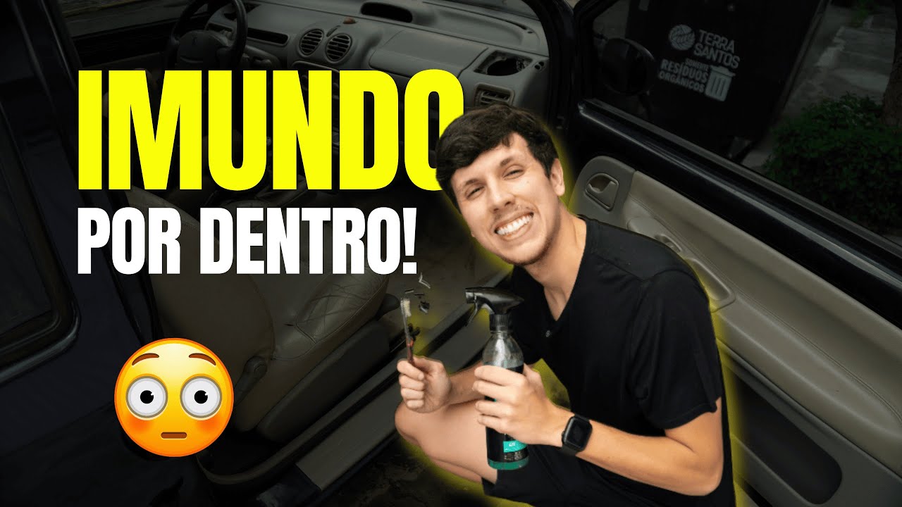 PRIMEIRA LAVAGEM INTERNA DO TWINGO DEPOIS DE ANOS! REFORMA TWINGO | EPISÓDIO 5