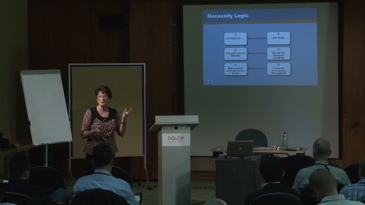 The thinking processes basics workshop. By Vicky Mabin