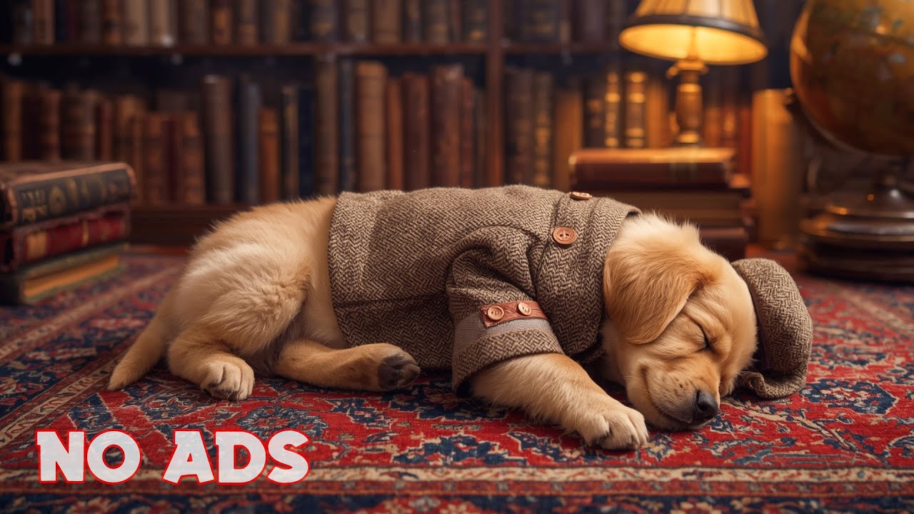 12 HOURS of Dog Calming Music 🐶 Anxiety Relief & Deep Relaxation for Dogs 🌙 No Ads