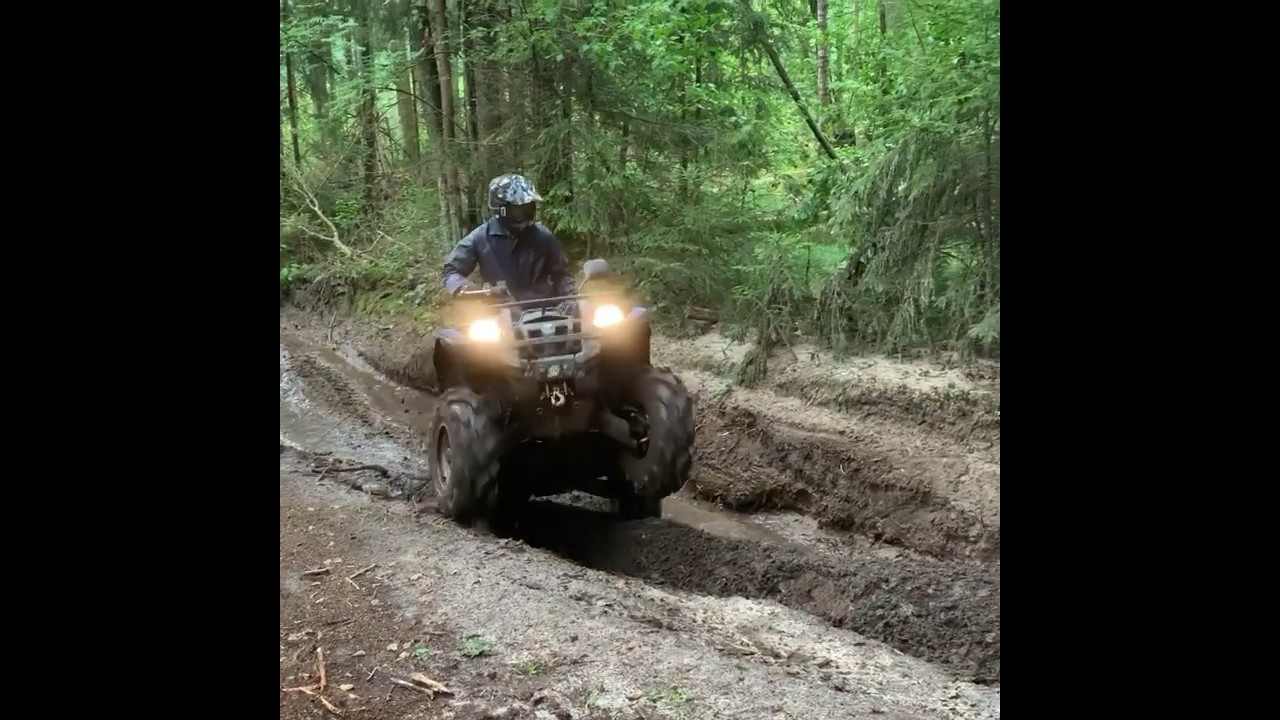 GRIZZLY Yamaha Muddy Forest Ride: Dirty Offroad Adventure 