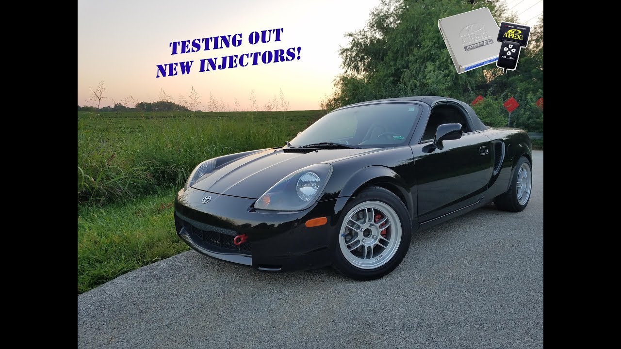MONKEYWRENCH 630cc INJECTORS IN THE TURBO MR2!! (POWER FC SET UP)