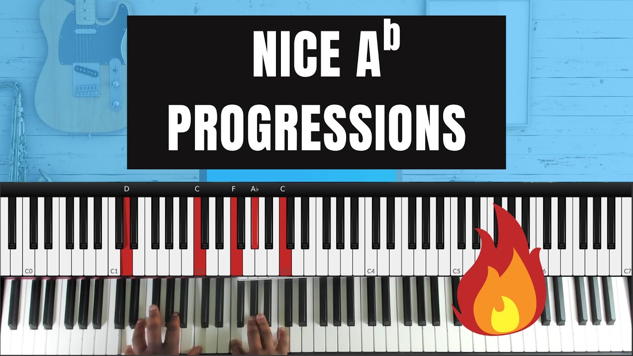 Nice Intro Chords in Ab | Intermediate Gospel Progressions