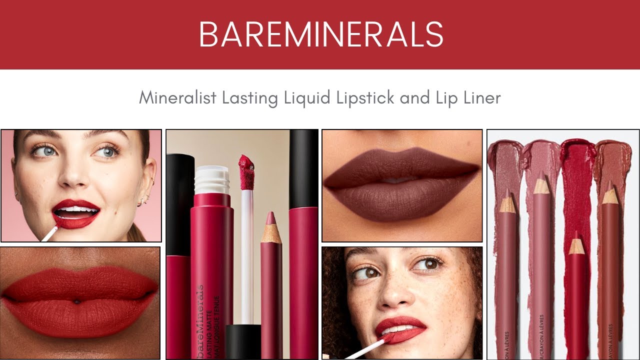 bareMinerals Mineralist Lasting Liquid Lipstick and Lip Liner