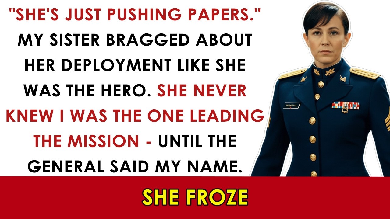 My Sister Bragged About Her Deployment — Until the General Revealed Who Led the Mission