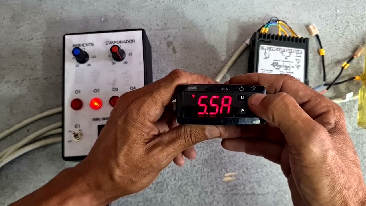Configurar controlador COEL - Curso de refrigeração