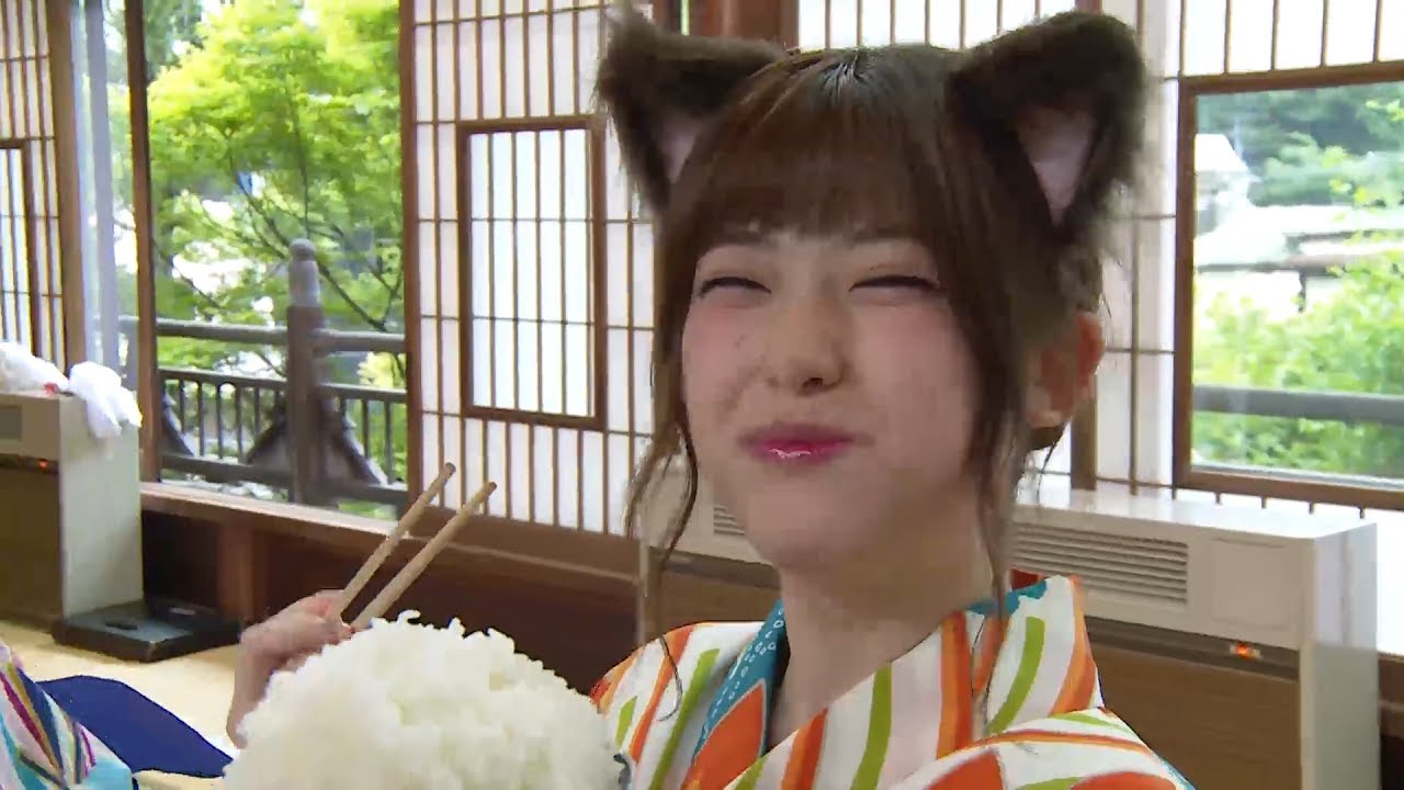 乃木坂46・松村沙友理、デカ盛りご飯ににっこり　じゃらん新CMメイキング