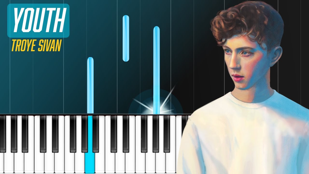 Troye Sivan - ''Youth'' Piano Tutorial
