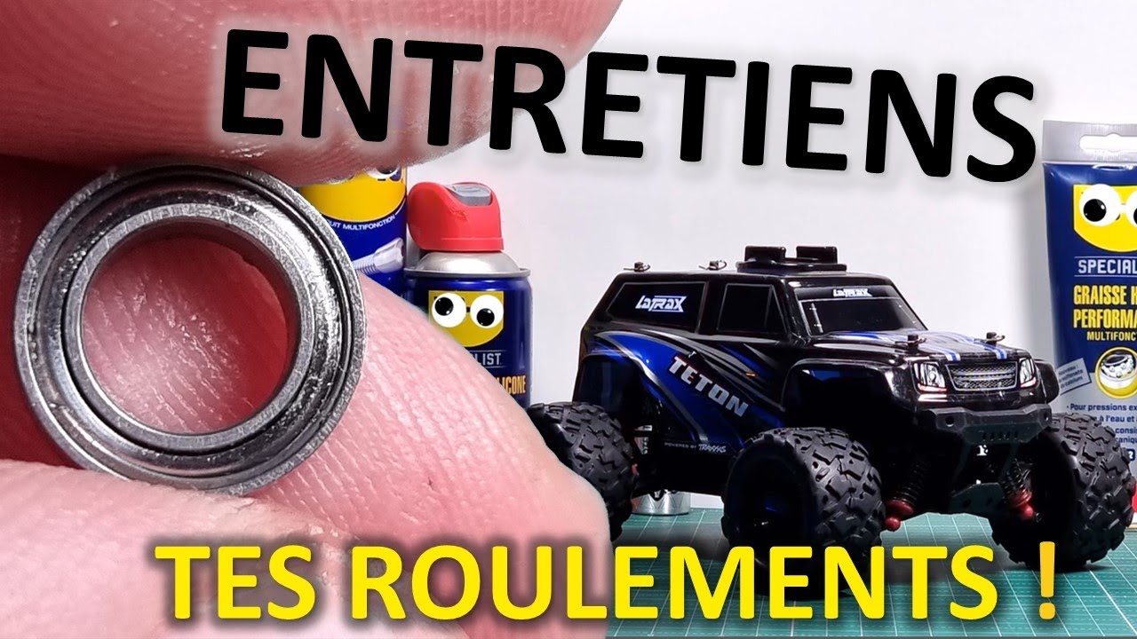 Entretenir vos roulements - Pour Modélisme RC et fans de HandSpinner ! 🚗💨💨💨