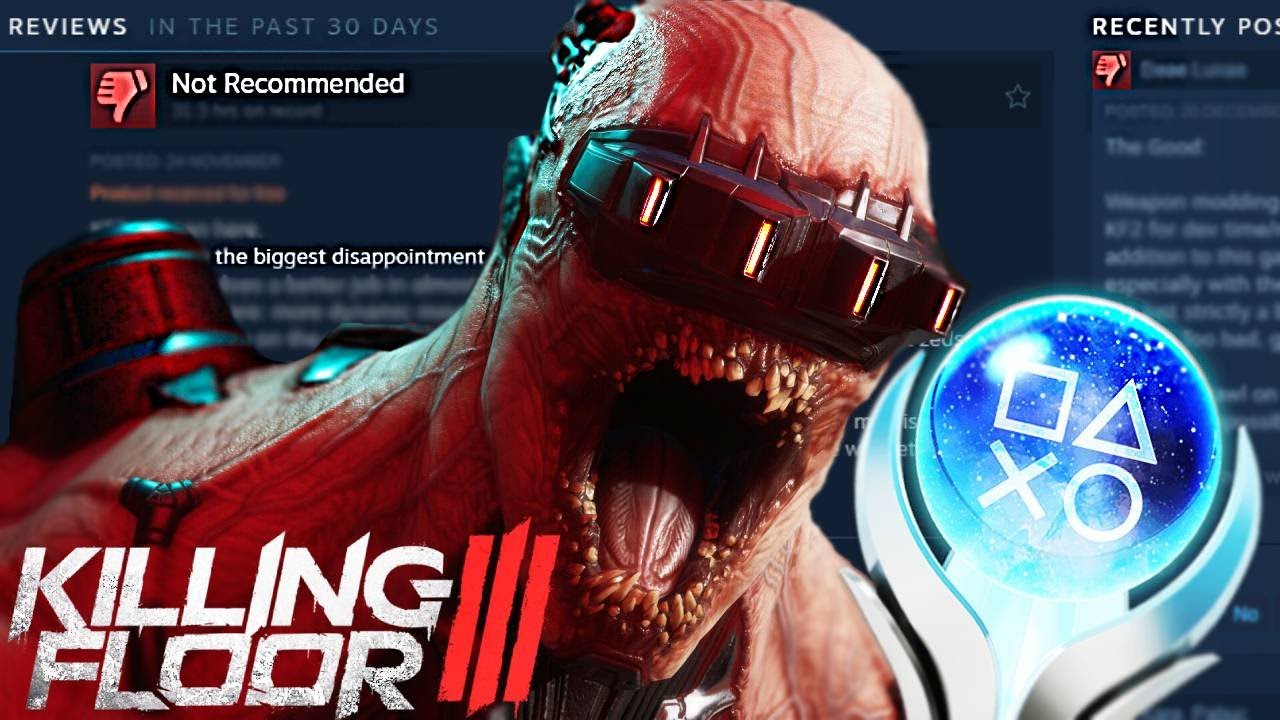 This Game was HATED on release, but is the Platinum Trophy worth it? | Killing Floor 3