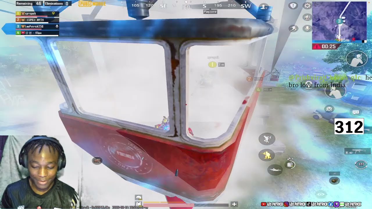 PUBG MOBILE LIVE —— Leo Patrick