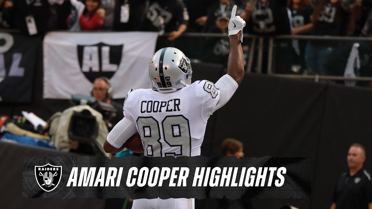 5 Minutes of Amari Cooper Highlights as a Raider