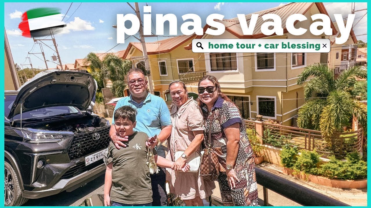 PINAS VACAY 🧡 NEW CAR BLESSING + PINAS HOME TOUR (visiting sachi's parents) || me, myself & irish