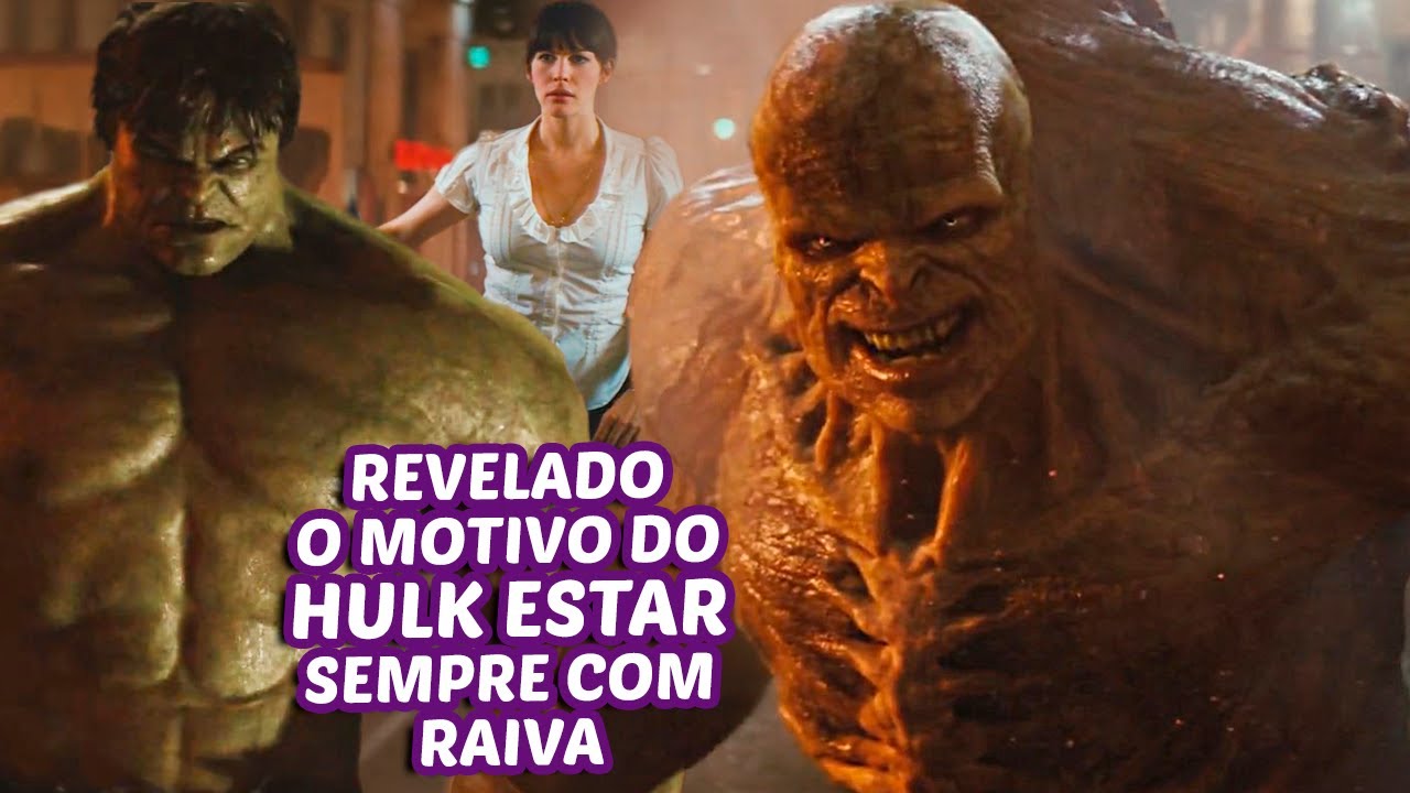O HULK JÁ VEIO PARA O BRASIL TENTAR FICAR CALMO