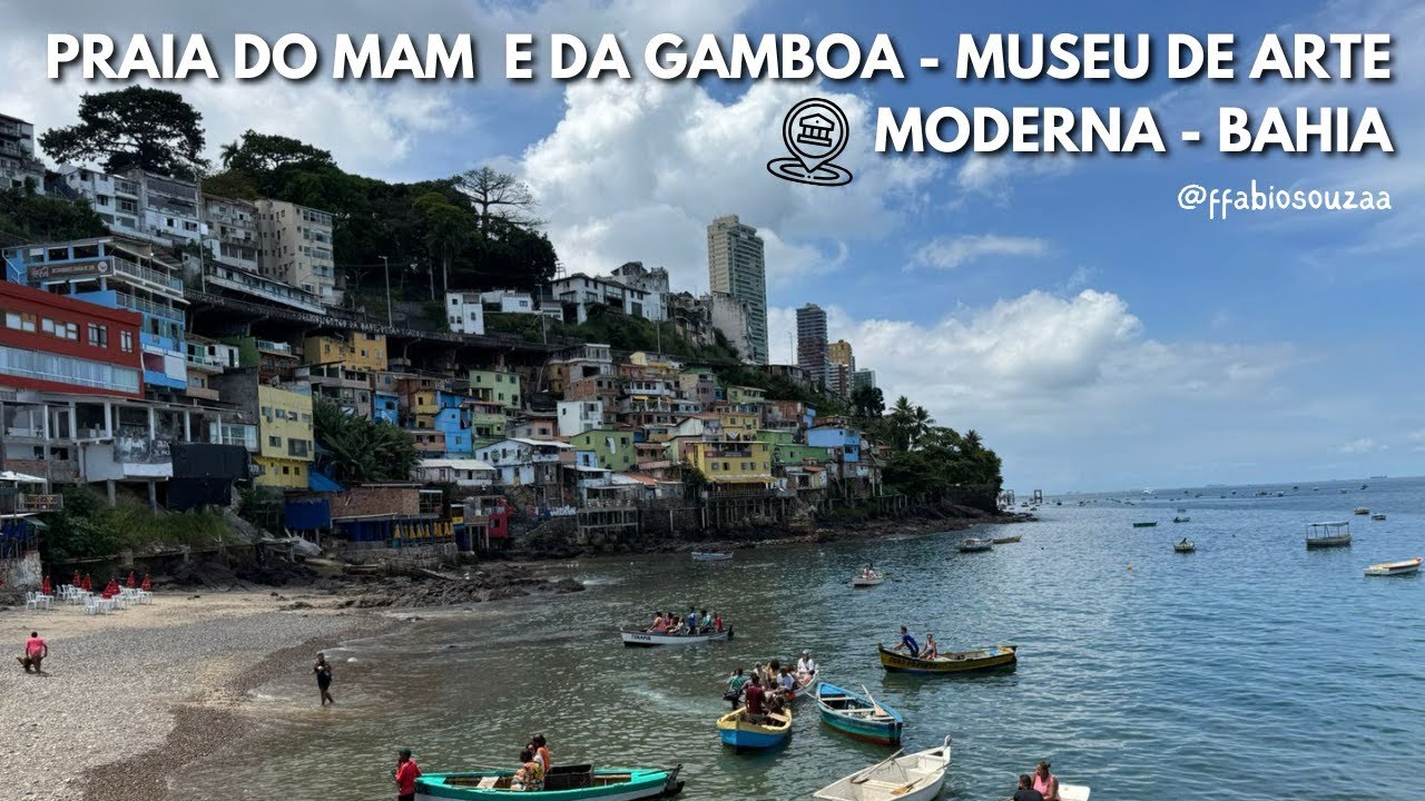COMO CHEGAR NA GAMBOA E PRAINHA DO MAM - SALVADOR - BAHIA