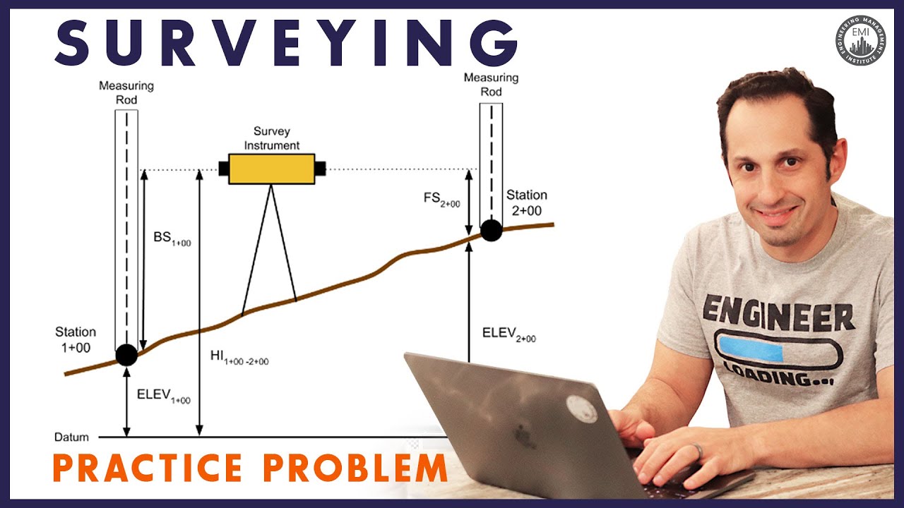 FE Civil Exam Practice Problems | Surveying