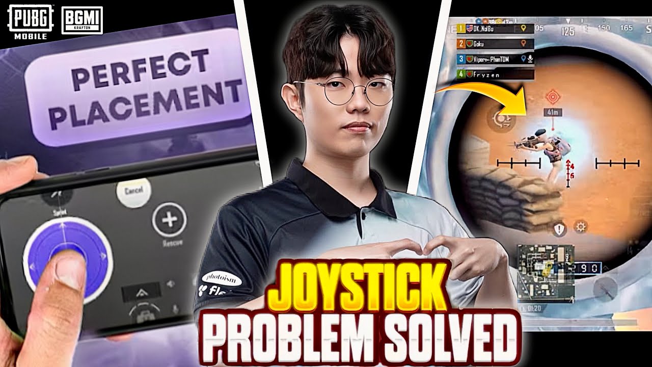 OSAL’s JOYSTICK SIZE🤯Perfect Placement🎯Close Range Sensitivity 100% WORKS🚨