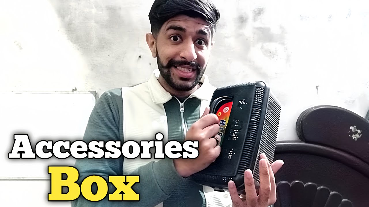 Computer Ka Saman Rakhna Ka Leya Accessories Box Buy Kar Leya😍🥰