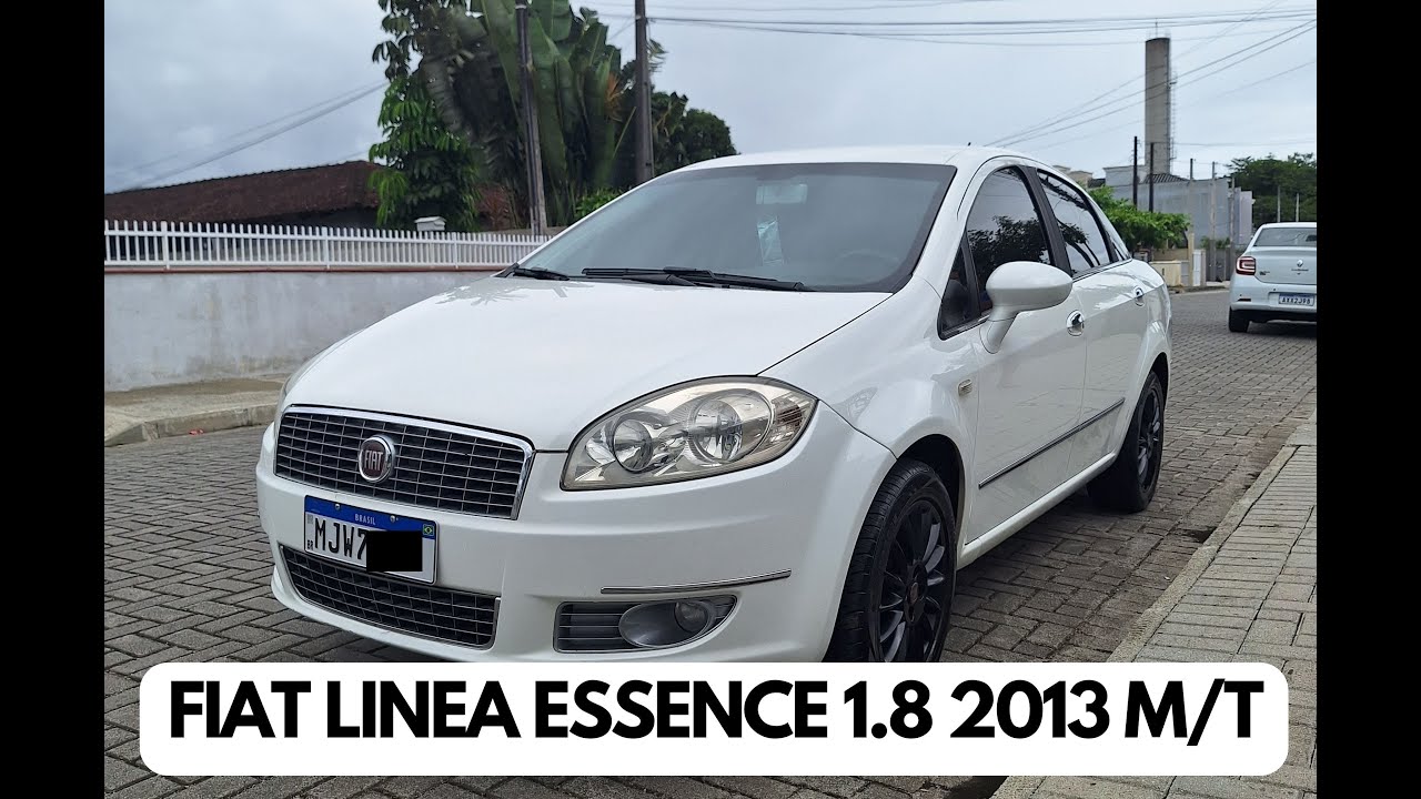 Fiat Linea 2013 1.8 câmbio manual versão Essence = 15 Prós e 4 Contras