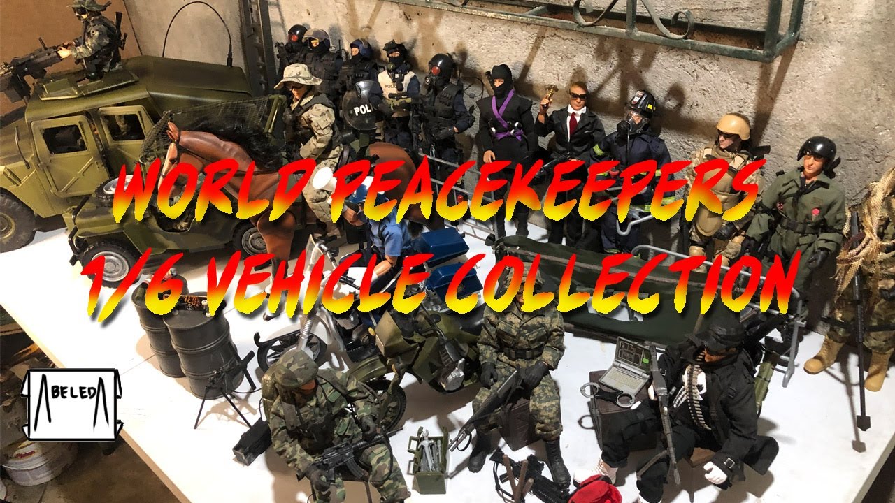 world peacekeepers 1/6 vehicle collection