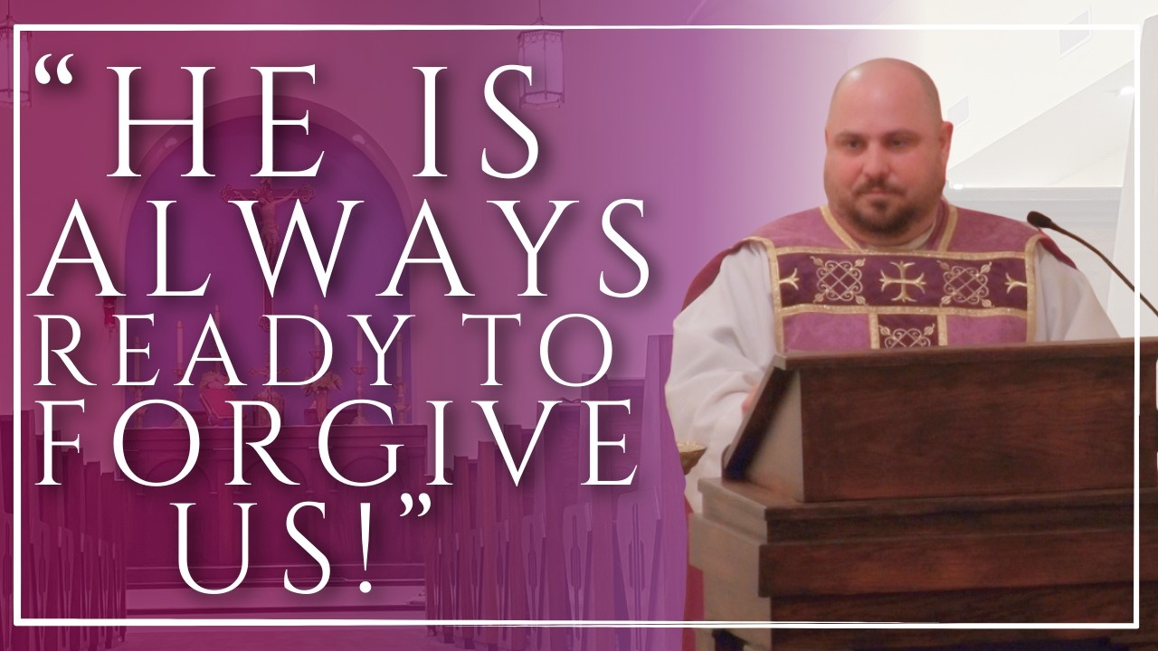Traditional Latin Mass Sermon (March 2026) - Fr. Brad Morin