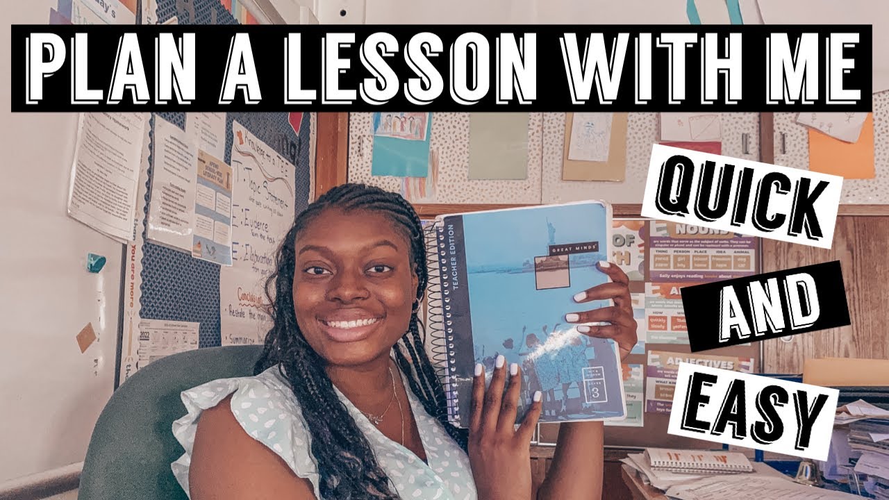 Plan a lesson with me| How teachers actually lesson plan| Gradual release model