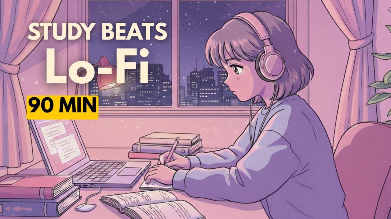 Deep Focus Lofi 📚 Study Beats for Concentration | 集中用LoFi