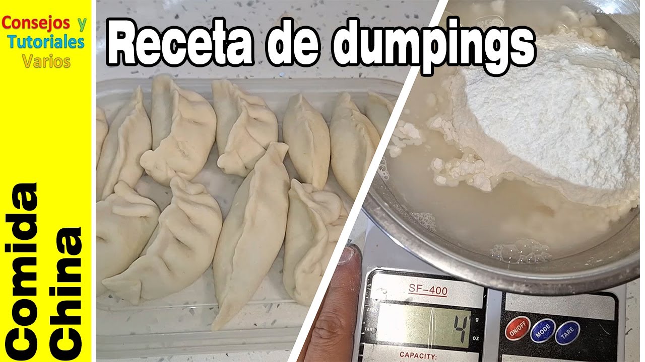 Cómo hacer dumplings chinos Jiaozi desde cero receta completa 🍜🥟