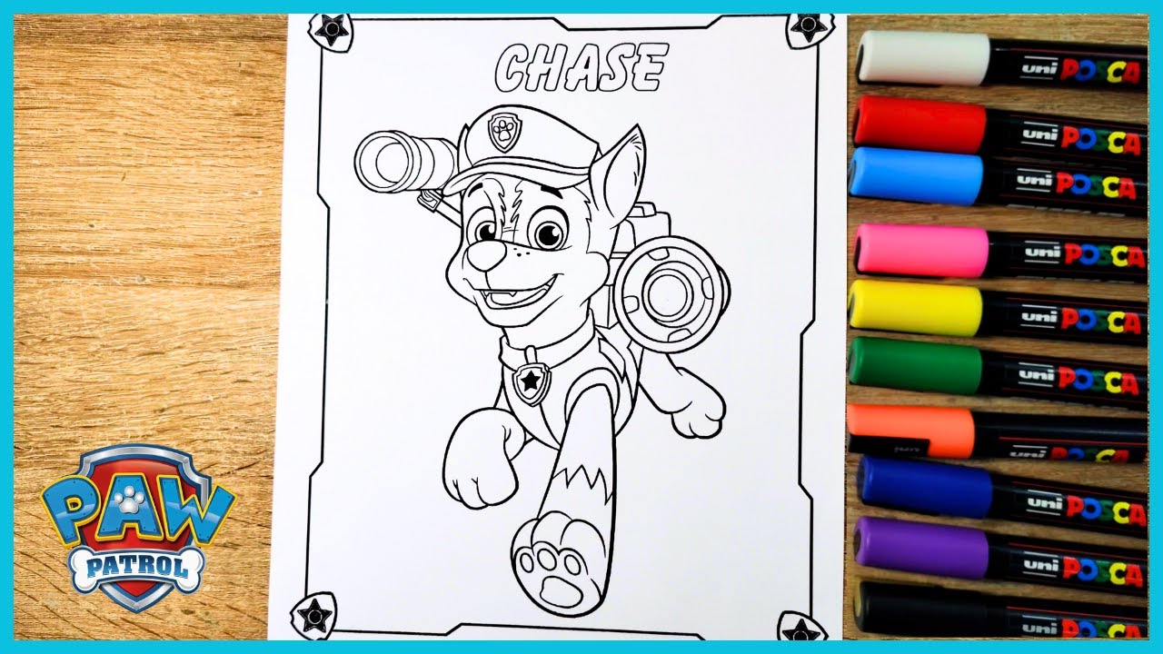 Coloring page | Paw patrol | for kids 🎨