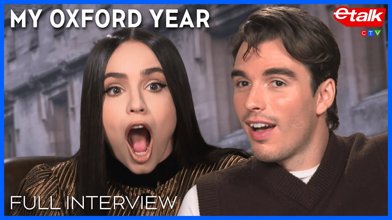 Sofia Carson & Corey Mylchreest read each other for filth | 'My Oxford Year' Interview