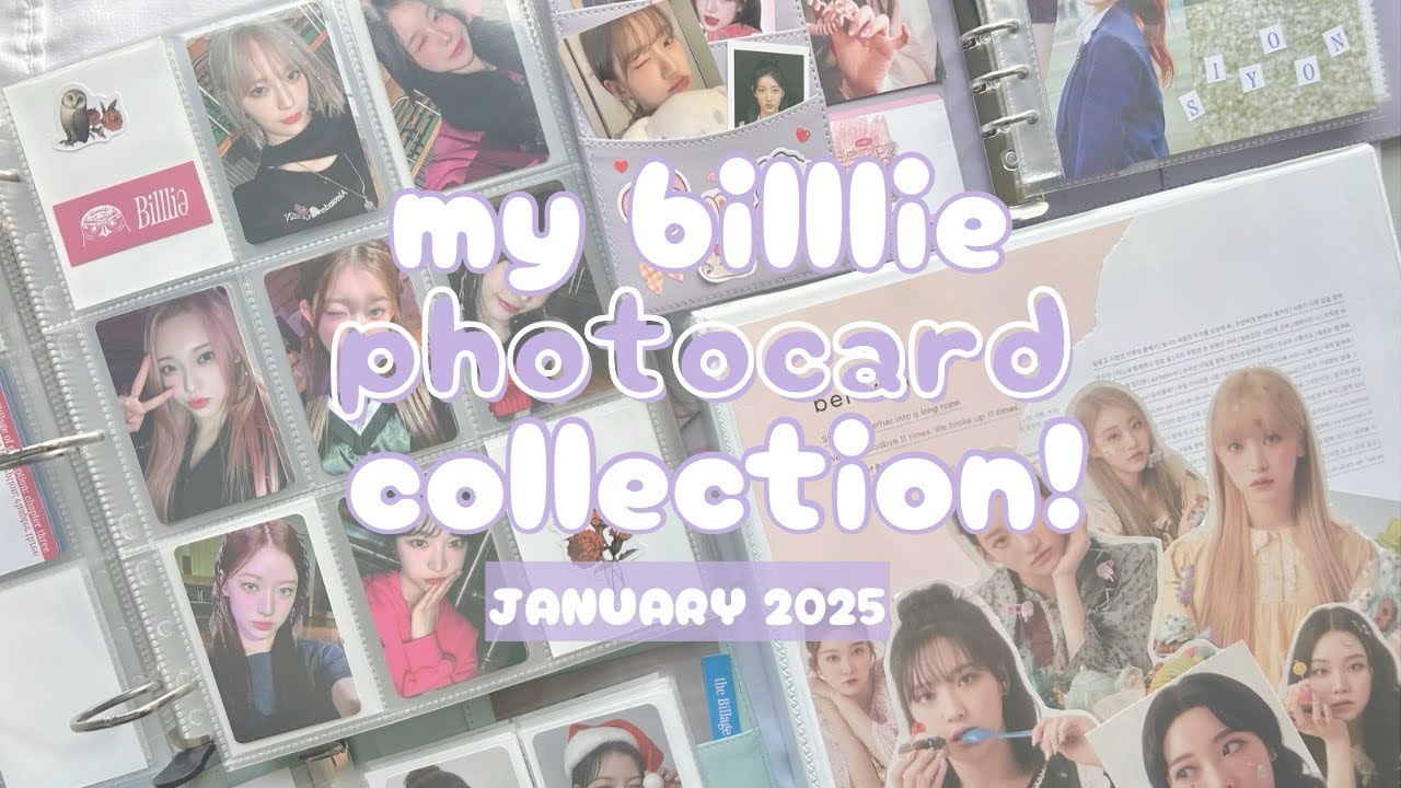 my billlie photocard collection! january 2025 update