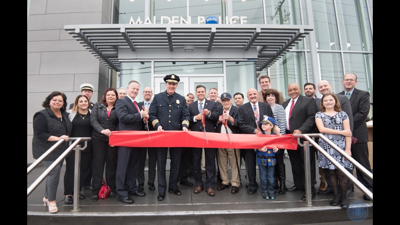 Malden Police Headquarters Ribbon Cutting Ceremony