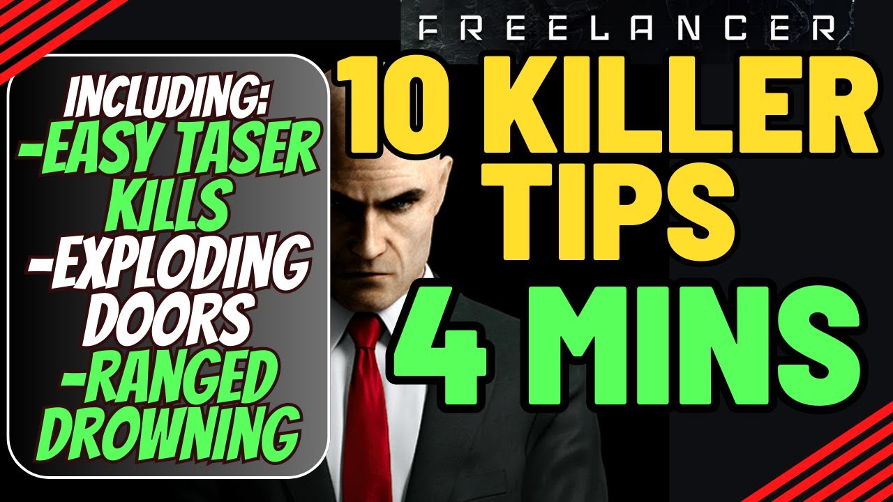 Hitman: Freelancer 10 KILLER TIPS in 4 MINUTES! #hitman