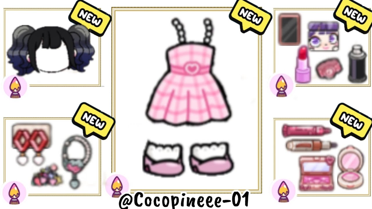 NEW UNLOCKED✨ 🩷 PINK GIRL OUTFIT COLLECTION SUPER SECRETS IN AVATAR WORLD #avatarworld #pazu 