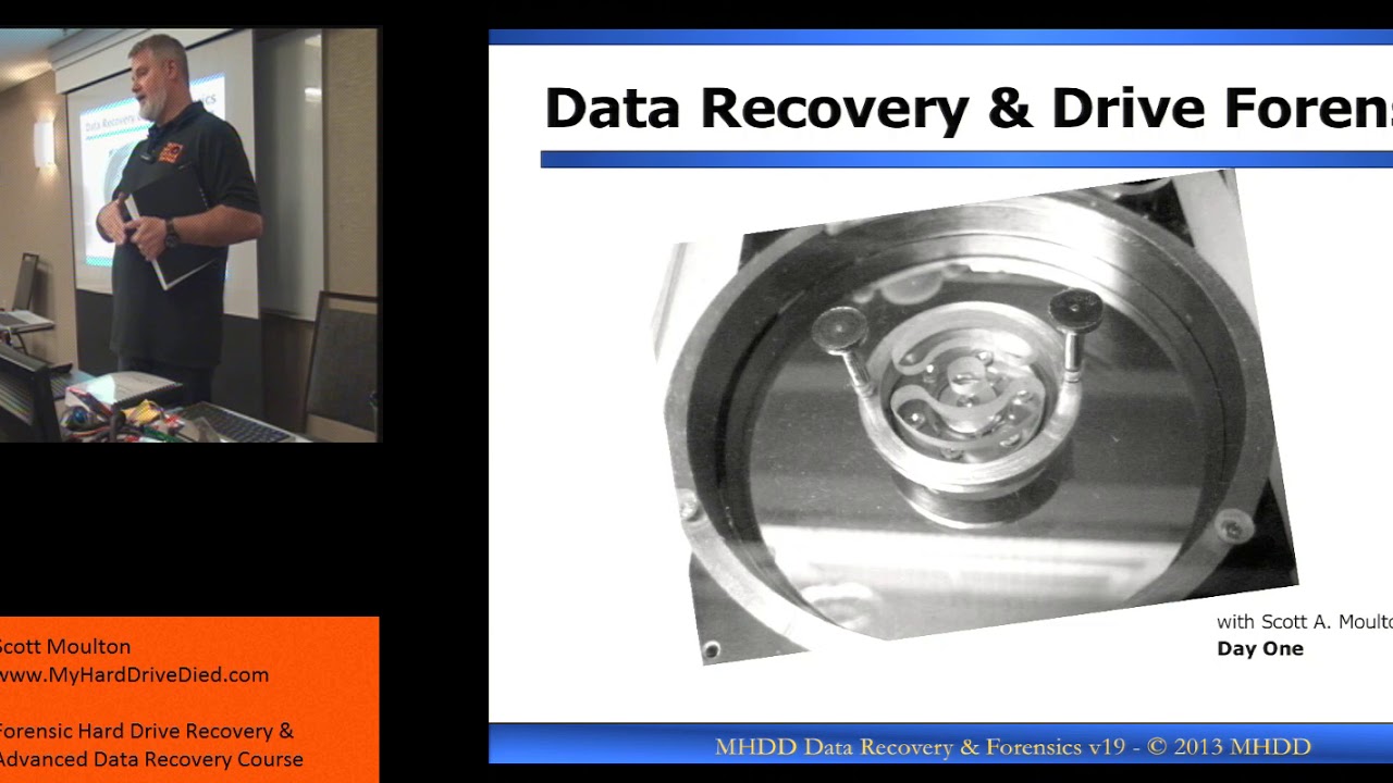 MyHardDriveDied 2020 Data Recovery Class Day One - 1/13