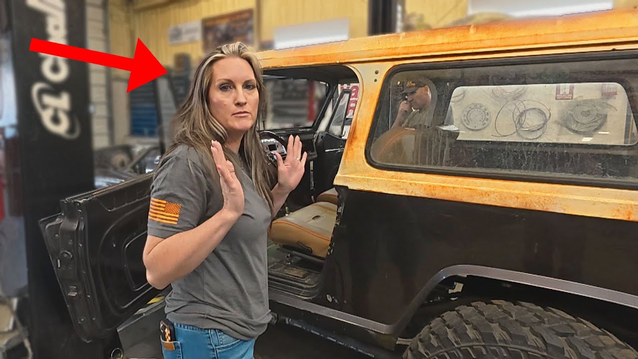 Big Change Made On Michelle's Jeepster....But Did She Even Notice?!