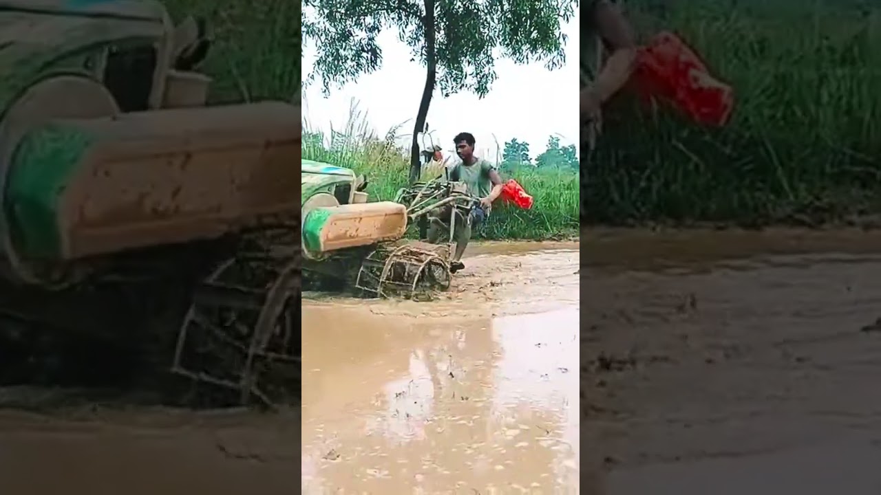 LOW MAINTENANCE, LOW DIESEL KHAPAT & LOW COST. KMW MEGA T15 KIRLOSKAR POWER TILLER