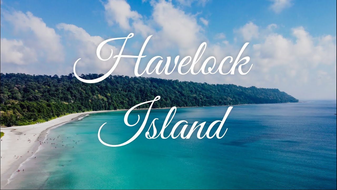 Radhanagar Beach | Havelock | Drone shots | Andaman and Nicobar Islands in 4k