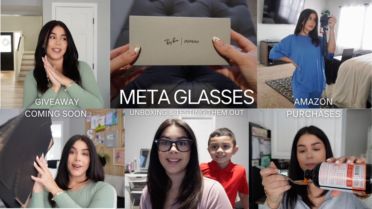 Посылки от Amazon + новые очки Meta и розыгрыш призов скоро!