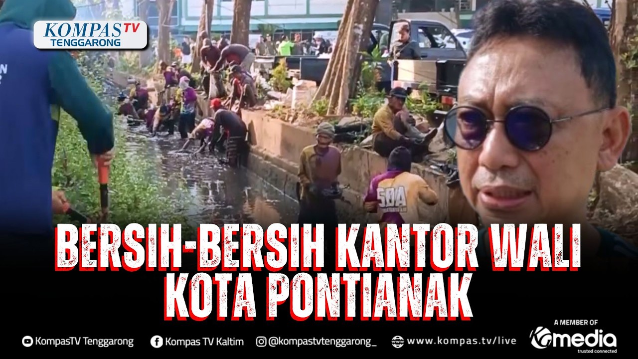 Tindaklanjut Arahan Presiden, ASN Gelar Bersih bersih kantor Wali Kota