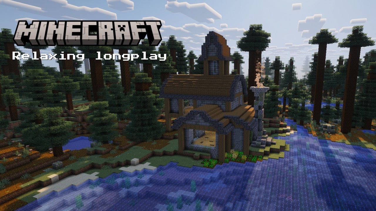 Minecraft Relaxing Longplay, build a house (No commentary)
