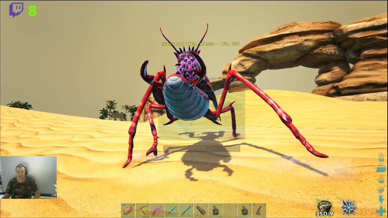 #55 Ark Crystalisles La meilleure façon de tamer une Mantis FR 30 09 21