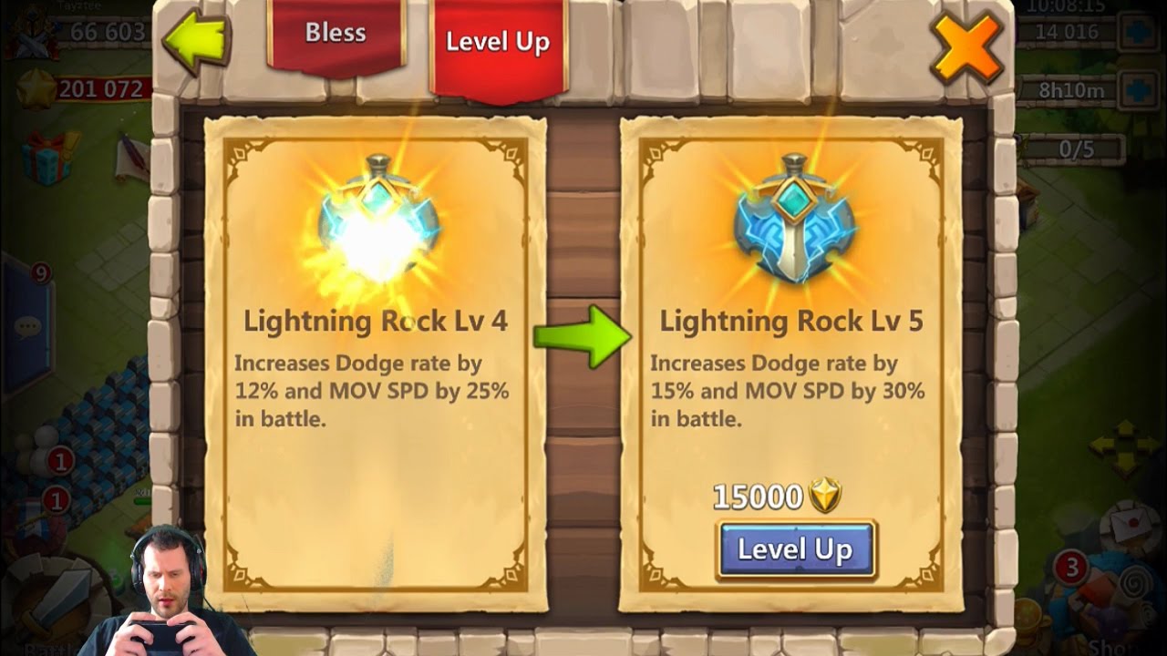 JT's Free 2 Play Evolving FIRST Hero Artifacts + Altar Review Castle Clash